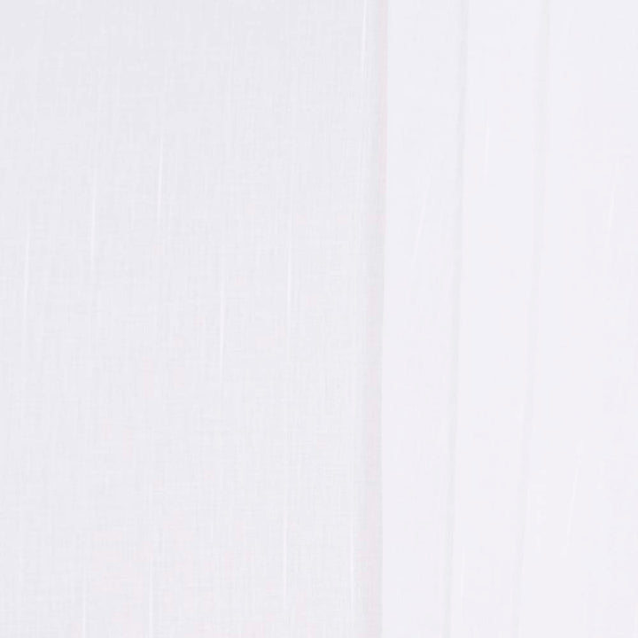The Plot Thickens Winter White by Carole Designer Fabric Sheer Intrigue 100% Polyester Turkey N/A Horizontal: 0 and Vertical: 0 59 - Swanky Fabrics -
