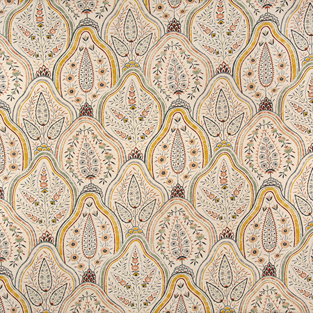 Friendly Face Americana by Carole Designer Fabric Sunset Serenade 100% Cotton Pakistan 25 1/4" V, 13 1/2" H HD 54"" - Swanky Fabrics -