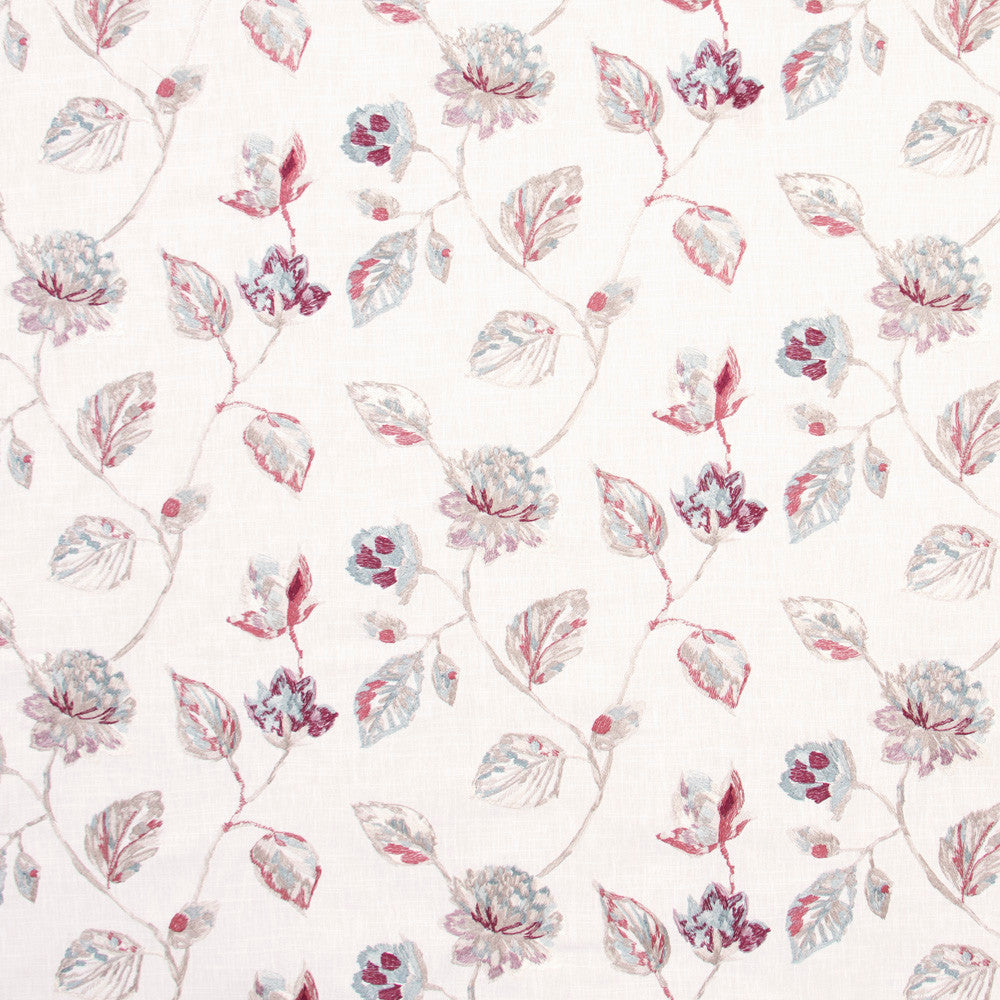To Have Heart Summer by Carole Designer Fabric Azalea 58% Cotton, 42% Polyester India Passes 20,000 Double Rubs Wyzenbeek Horizontal: 25.25 and Vertical: 12.25 50.5 - Swanky Fabrics -