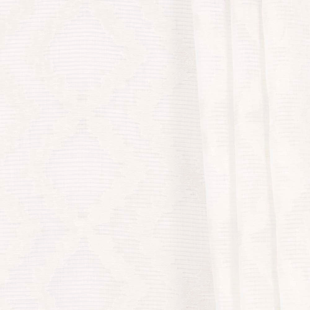 Propose Ivory by Carole Designer Fabric Sheer Intrigue 67% Polyester, 33% Linen Turkey N/A Horizontal: 11.375 and Vertical: 6.375 59 - Swanky Fabrics -