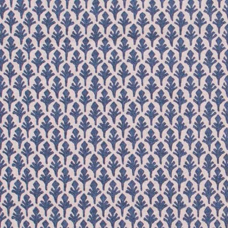 New Life Marine by Carole Designer Fabric Red Sea 87% Cotton, 13% Linen Pakistan 1 1/4" V, 5 3/8" H 54" - Swanky Fabrics -