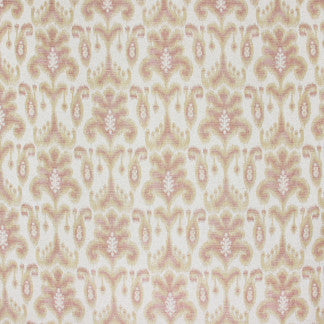 Final Salute Rose by Carole Designer Fabric Pink Diamonds 51% Poly, 29% Visc, 16% Acry, 4% Linen Turkey Passes 20,000 Double Rubs Wyzenbeek Horizontal: 14 1/8" and Vertical: 14 1/8" 55" - Swanky Fabrics -