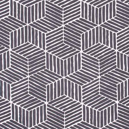Revolving Door Charcoal by Carole Designer Fabric Modern Edge 100% Polyester India N/A Horizontal: 13 3/4" and Vertical: 19 7/8" V 55" - Swanky Fabrics -