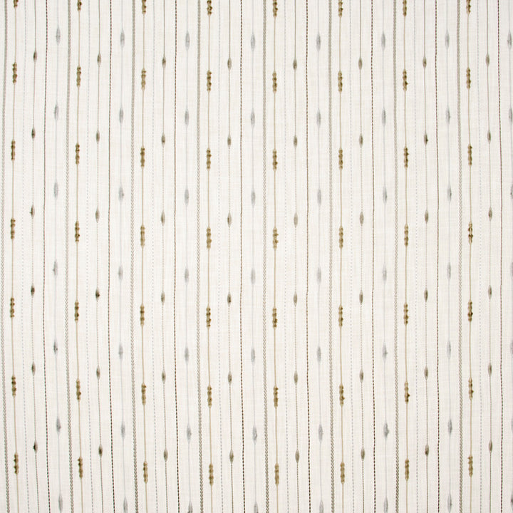 In A Row Chrome by Carole Designer Fabric Haven 100% Polyester India Passes 30,000 Double Rubs Wyzenbeek Horizontal: 525 and Vertical: 625 52.75 - Swanky Fabrics -