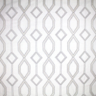 Place Card Platinum by Carole Designer Fabric Frosted Glass 80% Cotton, 10% Viscose 10% Zari India N/A </p><p>Repeat: 7 1/2" V, 8 1/2" H 51" - Swanky Fabrics -