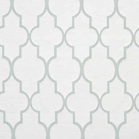 By Grace Seafoam by Carole Designer Fabric State Of The Art 53% Polyester, 47% Cotton TURKEY N/A 13" V, 14" H 59" - Swanky Fabrics -