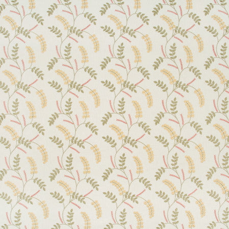 Promises Promises Meadow by Carole Designer Fabric COCONUT CREAM 52% Cotton, 48% Polyester India Passes 30,000 Double Rubs Wyzenbeek </p><p>Repeat: 9 1/8" V, 8 5/8" H 52" - Swanky Fabrics -
