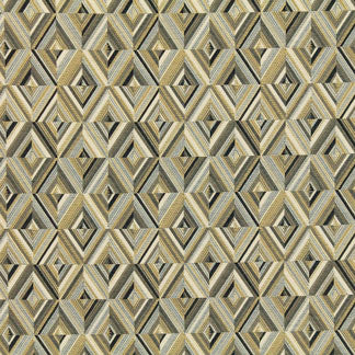 Fine Cuts Slate by Carole Designer Fabric Milk & Honey 100% POLYESTER INDIA 6 1/2"V, 4 3/4"H 57" - Swanky Fabrics -