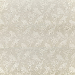 Roaming Peacock Vanilla by Carole Designer Fabric