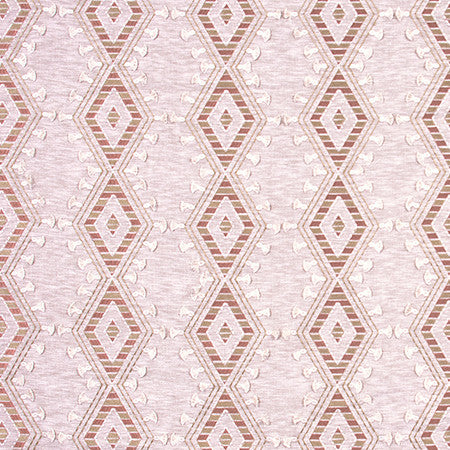 World Travels Cameo by Carole Designer Fabric Pink Jade 71% Polyester, 29% Cotton India 25,000 Wyzenbeek Double Rubs </p><p>Repeat: 6 1/4" V, 6 1/2" H 52" - Swanky Fabrics -