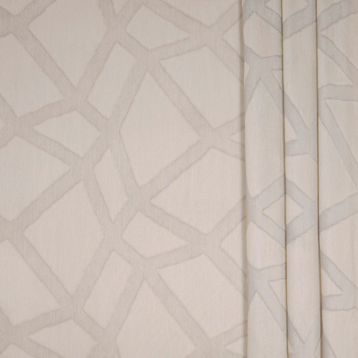 Pieced Together Fog by Carole Designer Fabric Sheer Marvel 100% Polyester TURKEY N/A Horizontal: 15 and Vertical: 15875 118 - Swanky Fabrics -