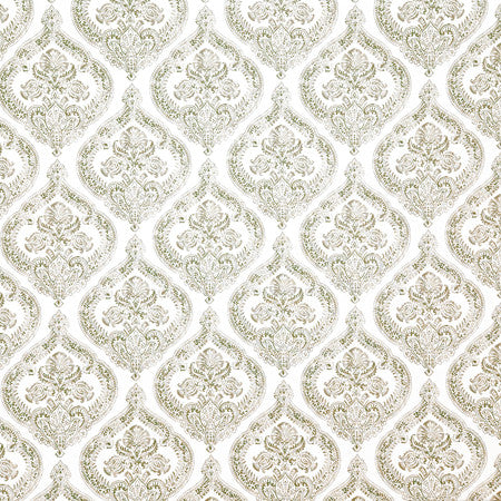 Adornment Linen by Carole Designer Fabric Neutral Ground 100% Cotton Spain 13 1/2" V, 6 3/4" H HD 54"" - Swanky Fabrics -