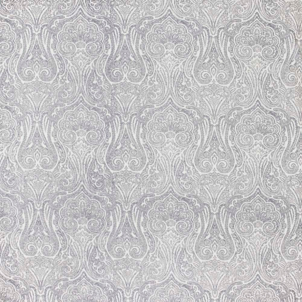 Think Twice Sterling by Carole Designer Fabric Lavender Mist 100% Polyester India N/A Horizontal: 13 and Vertical: 13 54 - Swanky Fabrics -