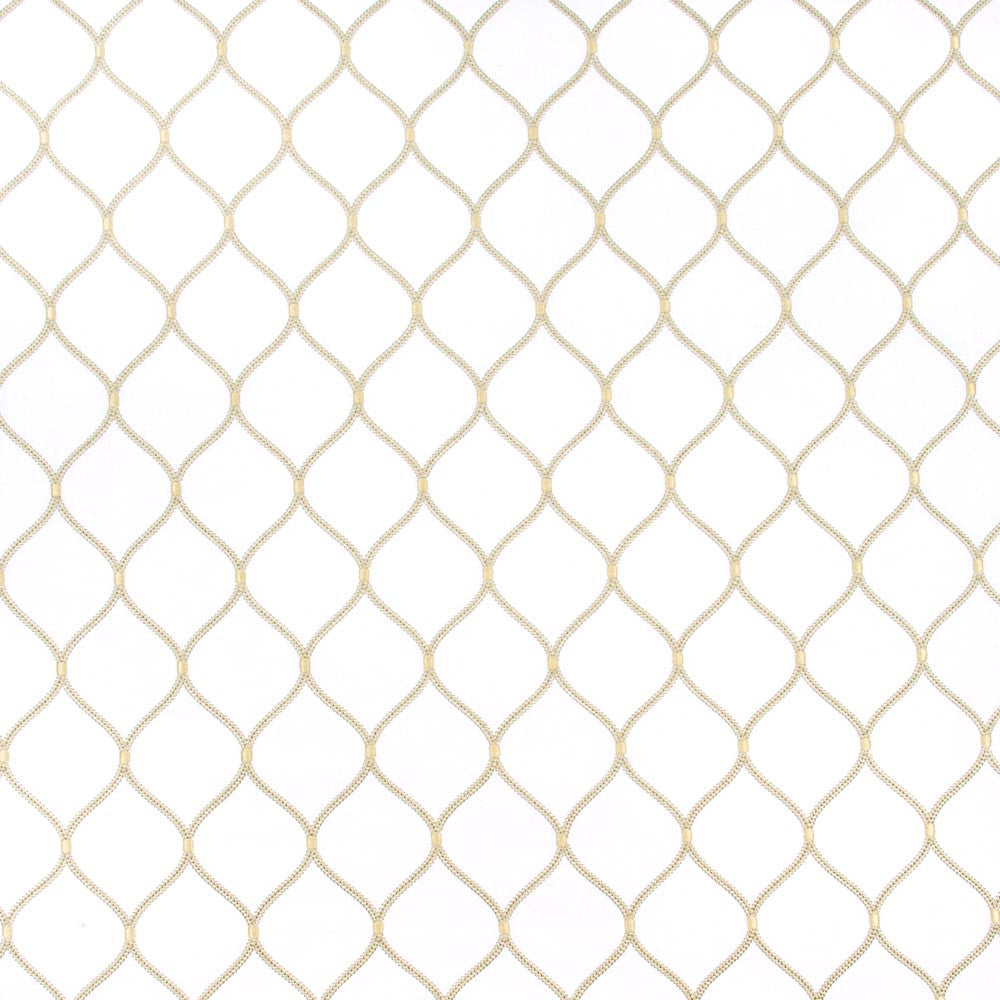 You Got Me White by Carole Designer Fabric Coconut Cream 70% Cotton, 25% Polyester, 5% Linen India Passes 50,000 Double Rubs Wyzenbeek Horizontal: 425 and Vertical: 625 52 - Swanky Fabrics -