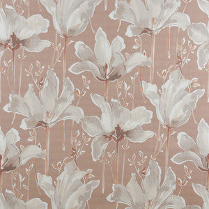 Lotus Blooms Blush by Carole Designer Fabric