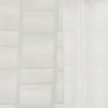 Drafted Winter White by Carole Designer Fabric Perfect Balance 94% Polyester, 6% Linen Turkey N/A 11 1/2" V, 11" H HD 58.5" - Swanky Fabrics -