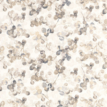 Aim High Cloud by Carole Designer Fabric Neutral Ground Base: 100% Cotton Embr: 100% Rayon India 25" V, 18 1/2" H 50"" - Swanky Fabrics -