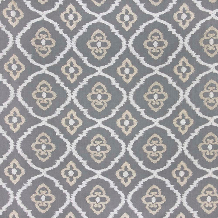 Say It Again Gunmetal by Carole Designer Fabric Weathered Neutrals 75% Viscose, 25% Linen India Passes 25,000 Double Rubs Wyzenbeek Horizontal: 105 and Vertical: 95 55 - Swanky Fabrics -