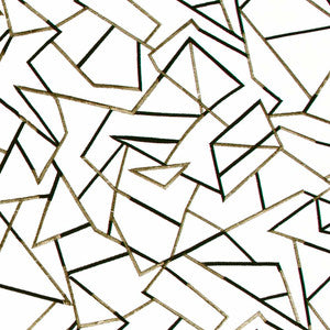 Shattered Glass Ebony by Carole Designer Fabric