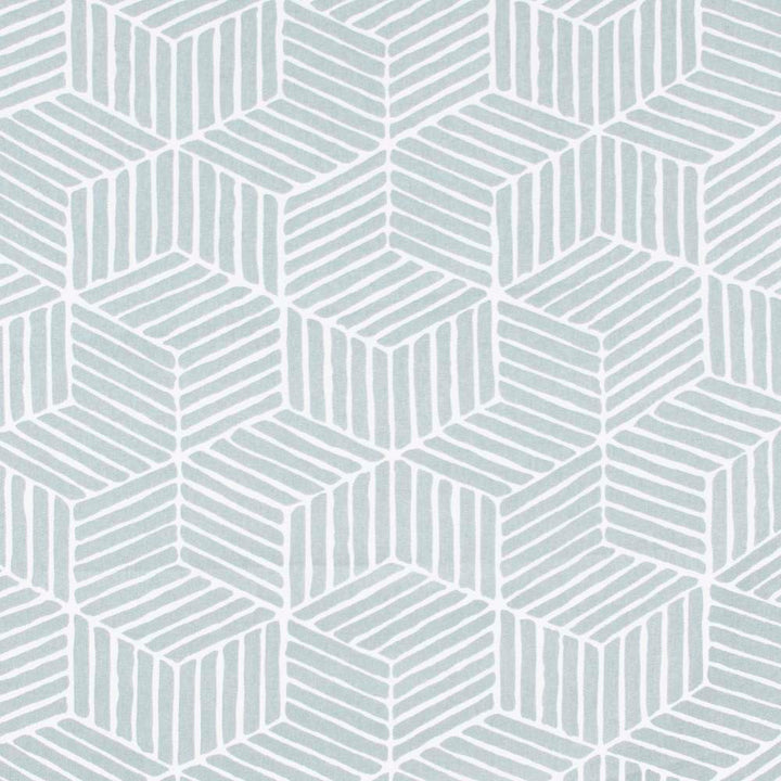 Revolving Door Seafoam by Carole Designer Fabric Modern Edge 100% Polyester India N/A Horizontal: 13.75 and Vertical: 19.875 55 - Swanky Fabrics -