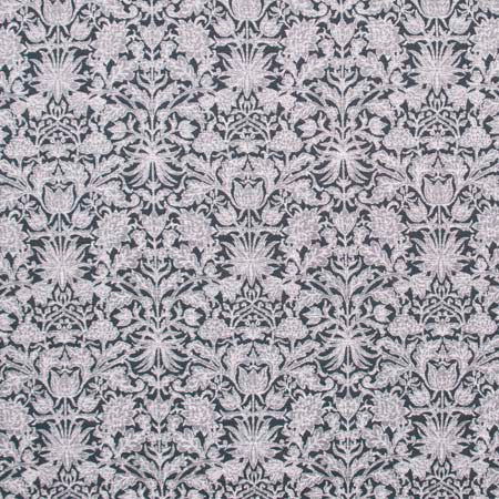 Kimmeridge Indigo by Carole Designer Fabric Red Sea 46% Viscose, 30% Cotton, 24% Polyester Turkey N/A </p><p>Repeat: 13 3/8" V, 14" H 57" - Swanky Fabrics -