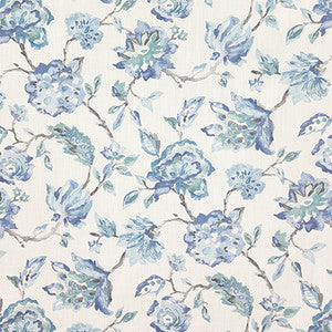 Full Frame Delphinium by Carole Designer Fabric