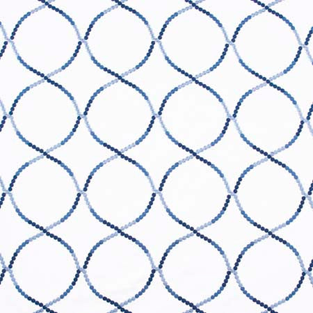 So Irresistible Pool by Carole Designer Fabric Modern Edge 70% Cotton, 30% Rayon India N/A Horizontal: 7 1/4" and Vertical: 7 5/8" V 51" - Swanky Fabrics -