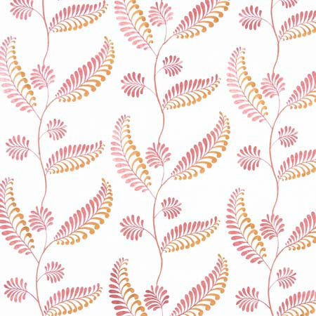 Easy Breezy Sorbet by Carole Designer Fabric Pink Jade 85% Polyester, 15% Linen India N/A </p><p>Repeat: 15 1/4" V, 25" H HD 50.75" - Swanky Fabrics -