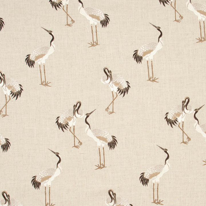 Heron Java by Carole Designer Fabric Portobello 86% Polyester, 9% Rayon, 5% Linen China Passes 73,000 Double Rubs Wyzenbeek Horizontal: 13.5 and Vertical: 15.5 54 - Swanky Fabrics -