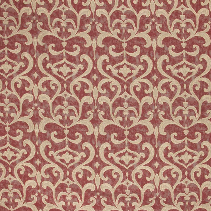 Family Heirloom Brick by Carole Designer Fabric Mulberry Sangria 65% Polyester, 35% Viscose Turkey N/A Horizontal: 11125 and Vertical: 165 55 - Swanky Fabrics -