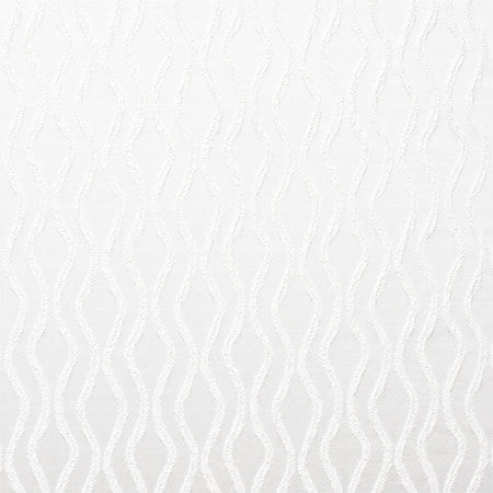 Walk Together Silver Cloud by Carole Designer Fabric Radiance 100% Polyester India N/A 4 3/4" V, 4 1/2" H 54" - Swanky Fabrics -
