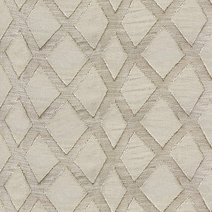 Diamond Way Taupe by Carole Designer Fabric