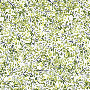 Fall Through Leaf by Carole Designer Fabric