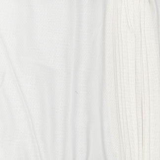 Cloudy Skies Winter White by Carole Designer Fabric Sheer Clarity 67% Polyester, 33% Cotton France N/A Horizontal: 0" and Vertical: 0" 118" - Swanky Fabrics -