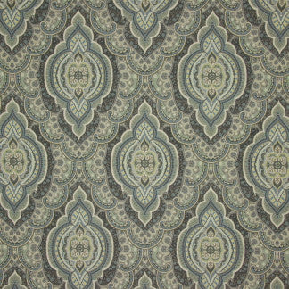 Hudson Valley Sage by Carole Designer Fabric Refined Beauty 100% Cotton-SSR South Korea Passes 15,000 Double Rubs Wyzenbeek Horizontal: 13 1/2" D and Vertical: 17 3/4" 54" - Swanky Fabrics -