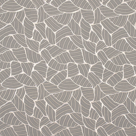 River Bridge Pewter by Carole Designer Fabric Moonstone 60% Polyester, 30% Cotton, 10% Linen India N/A 15 3/8" V, 11 3/8" H 52" - Swanky Fabrics -