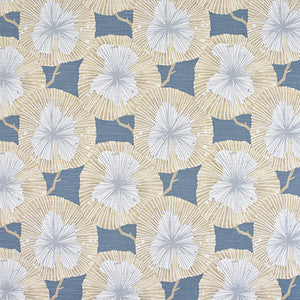 Behind The Leaves Vapor by Carole Designer Fabric