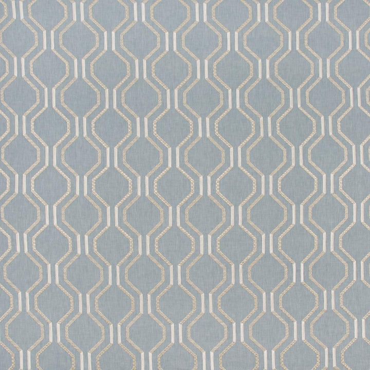 Dream Date Cornflower by Carole Designer Fabric Mountain Sky 52% Cotton, 48% Polyester India Passes 30,000 Double Rubs Wyzenbeek Horizontal: 625 and Vertical: 625 52 - Swanky Fabrics -