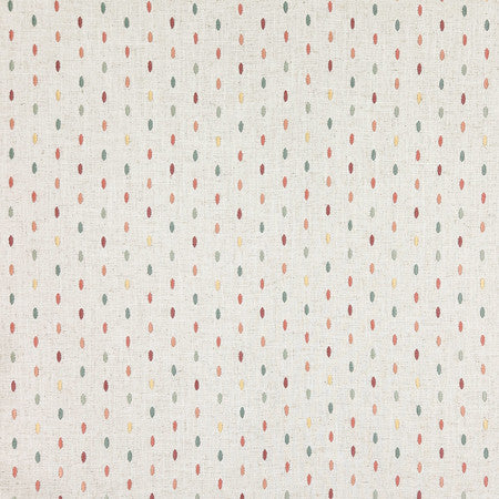 Relaxation Primrose by Carole Designer Fabric Oasis Base: 95% Polyester, 5% Linen Embr: 100% Rayon China 8" V, 5" H 54" - Swanky Fabrics -