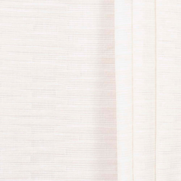 Endless Options Cream by Carole Designer Fabric Sheer Intrigue 75% Polyester, 25% Linen Turkey N/A Horizontal: 11.5 and Vertical: 23 59 - Swanky Fabrics -