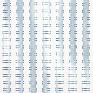Over The Tracks French Blue by Carole Designer Fabric