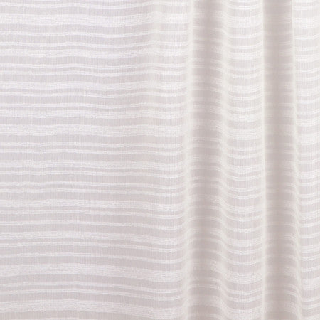 Pleasant Linen by Carole Designer Fabric Sheer Movement 100% Polyester Turkey 14 1/4" V 118" - Swanky Fabrics -