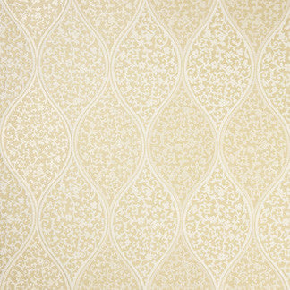 Gilded Mask Gold by Carole Designer Fabric Watercolor Charm 59% Viscose, 30% Linen, 11% Polyester India N/A Horizontal: 6 5/8" and Vertical: 13 3/4" 54" - Swanky Fabrics -