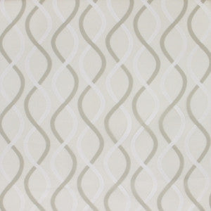 Rhythmic Light Silver by Carole Designer Fabric