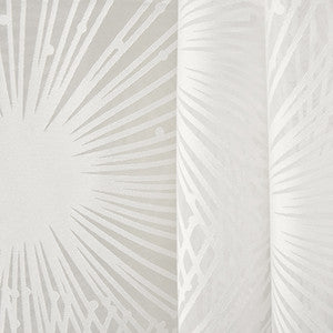 So Surprised White by Carole Designer Fabric