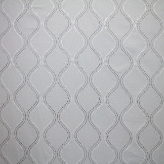 Intriguing Path Moonlight by Carole Designer Fabric Frosted Glass 85% Cotton, 10% Viscose, 5% Polyester India N/A Horizontal: 7 7/8" and Vertical: 6 1/4" V 52" - Swanky Fabrics -
