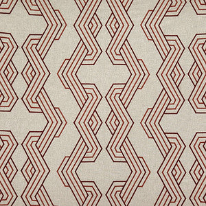 Unique Way Brick by Carole Designer Fabric