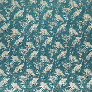 Roaming Peacock Cadet by Carole Designer Fabric