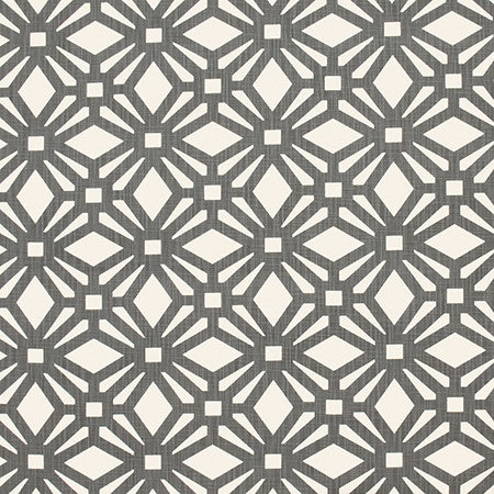 Of All Time Charcoal by Carole Designer Fabric Prisma 54% Cotton, 46% Polyester CHINA N/A 6 1/4" V, 6 3/4"H 54" - Swanky Fabrics -