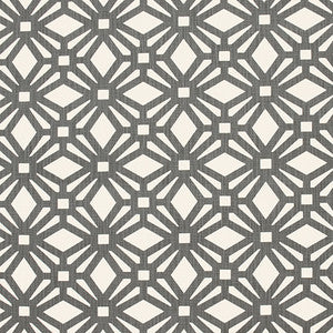 Of All Time Charcoal by Carole Designer Fabric